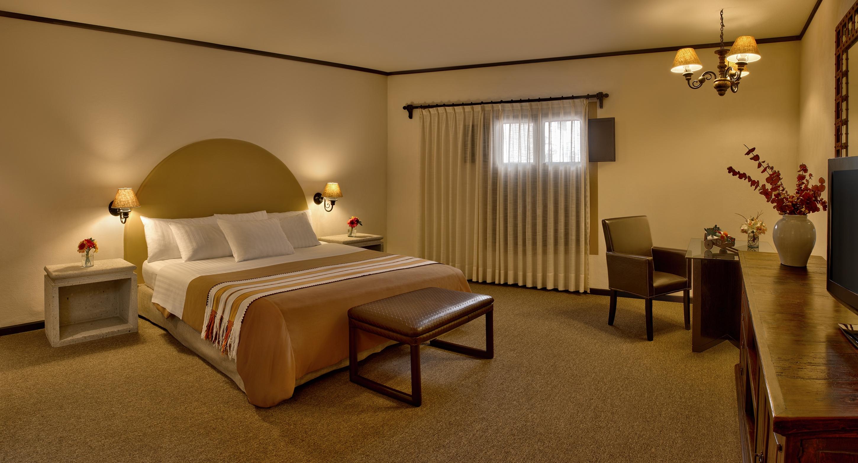 Hacienda Jurica By Brisas Hotel Querétaro Kültér fotó A room at the hotel