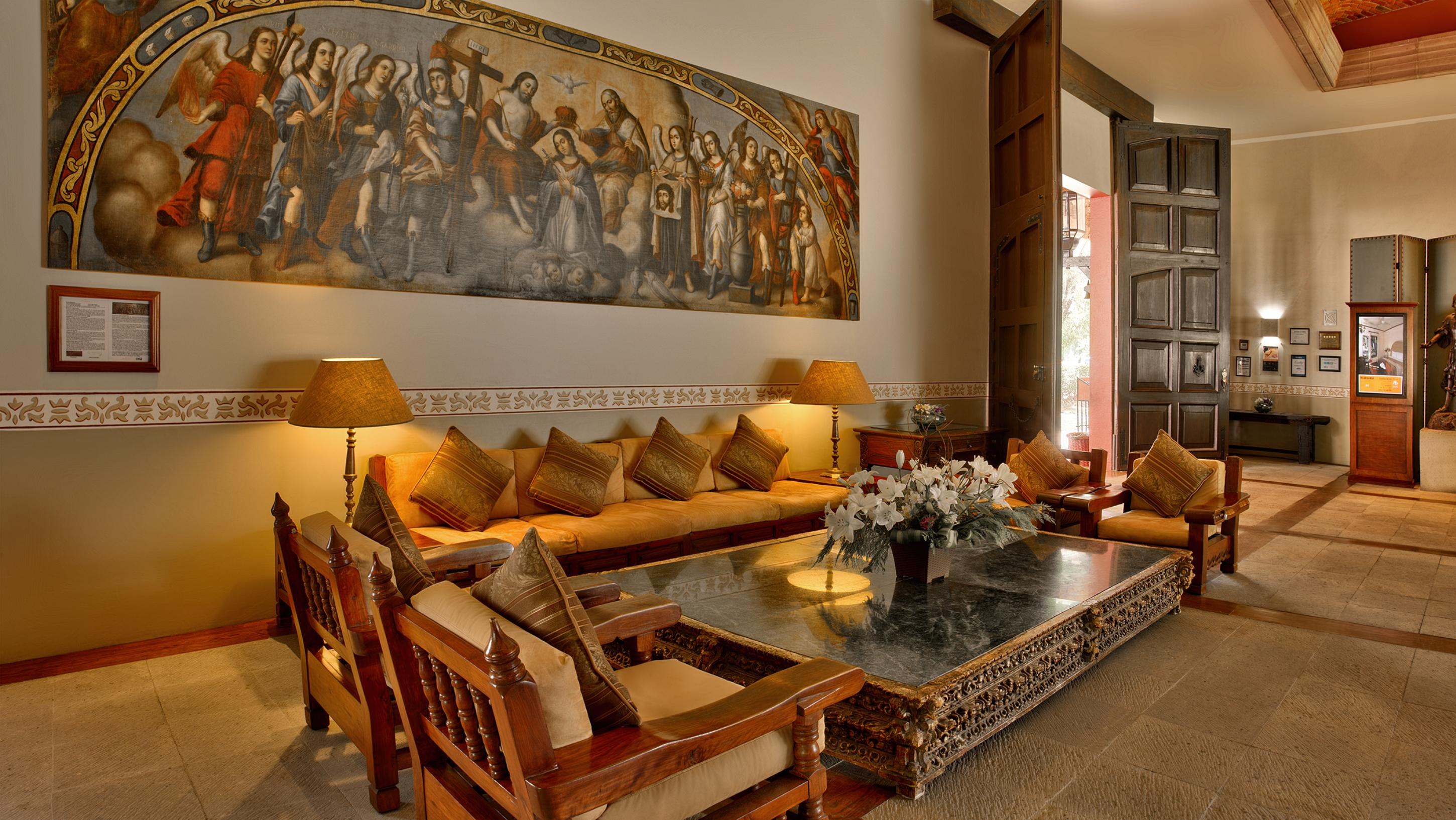 Hacienda Jurica By Brisas Hotel Querétaro Kültér fotó The living room