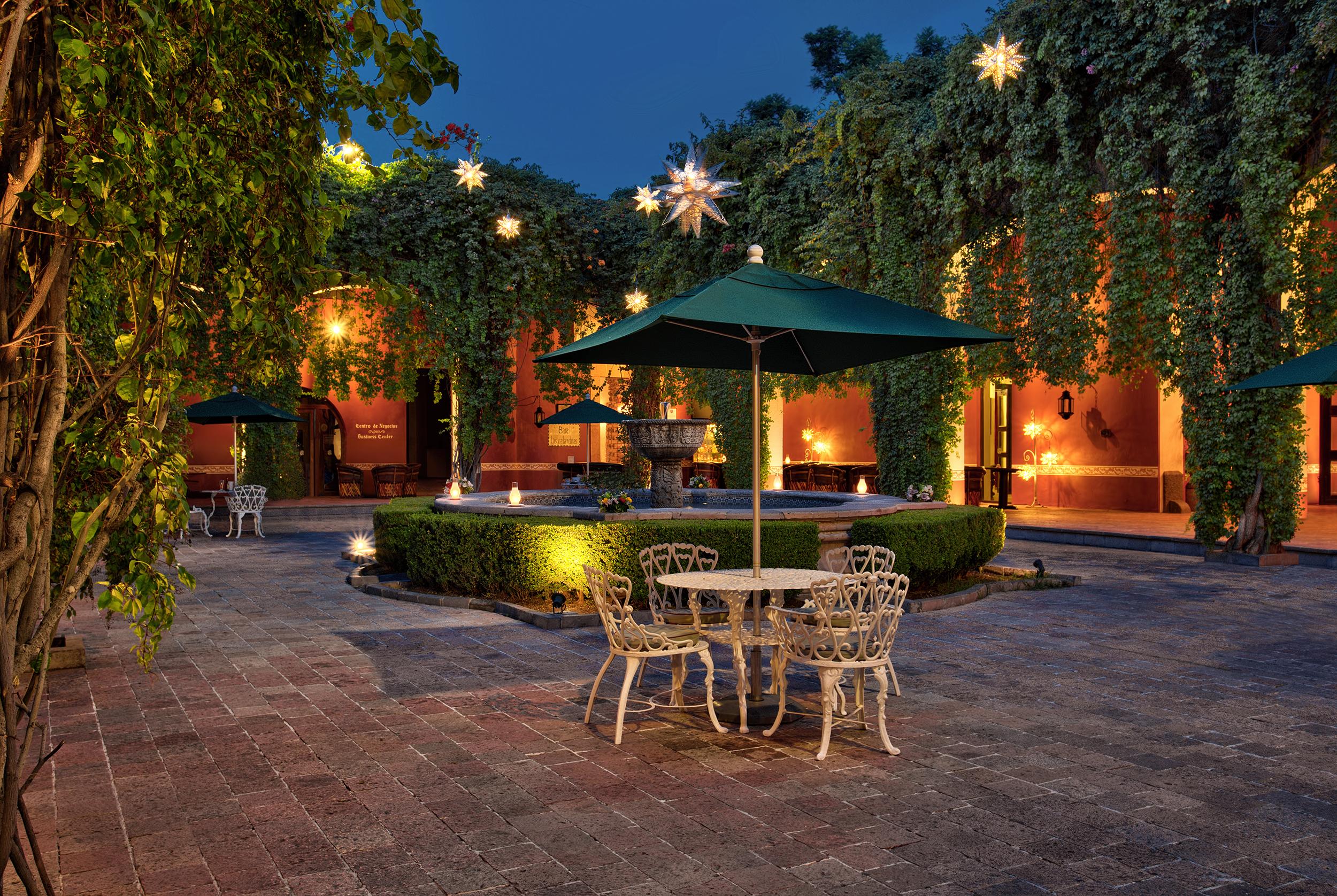 Hacienda Jurica By Brisas Hotel Querétaro Kültér fotó The hotel's courtyard